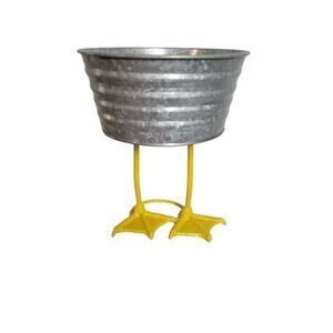 Duck Feet Metal Bowl - Whimsical Party & Home Decor